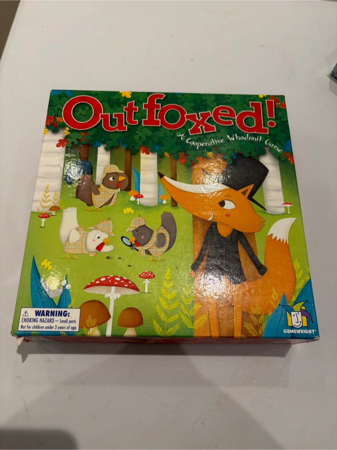 Outfoxed! Cooperative Whodunit Board Game – Gamewright