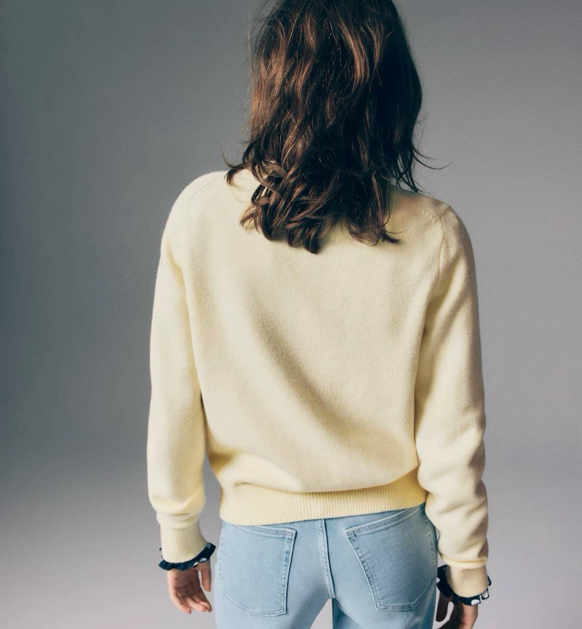 H&M Light Yellow Sweater – Size XL - photo 4