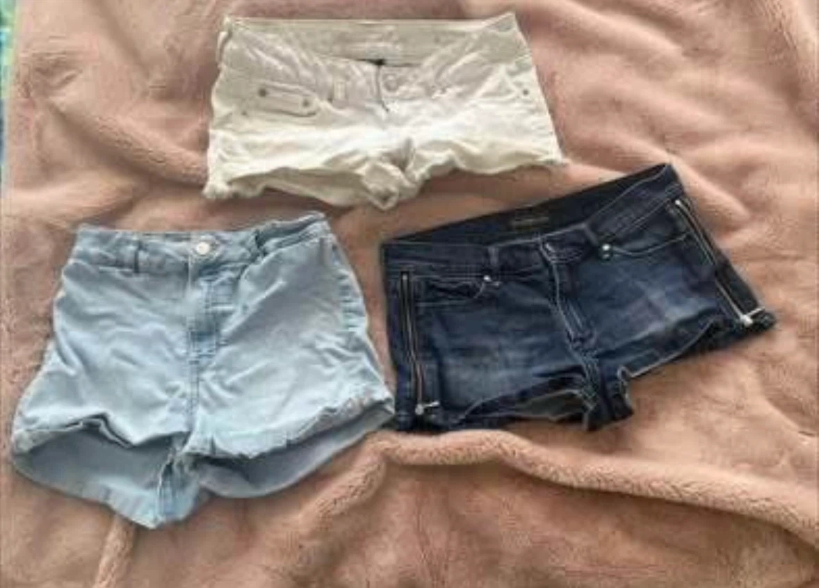 American Eagle, H&M and Abercrombie & Fitch shorts ($2 each)