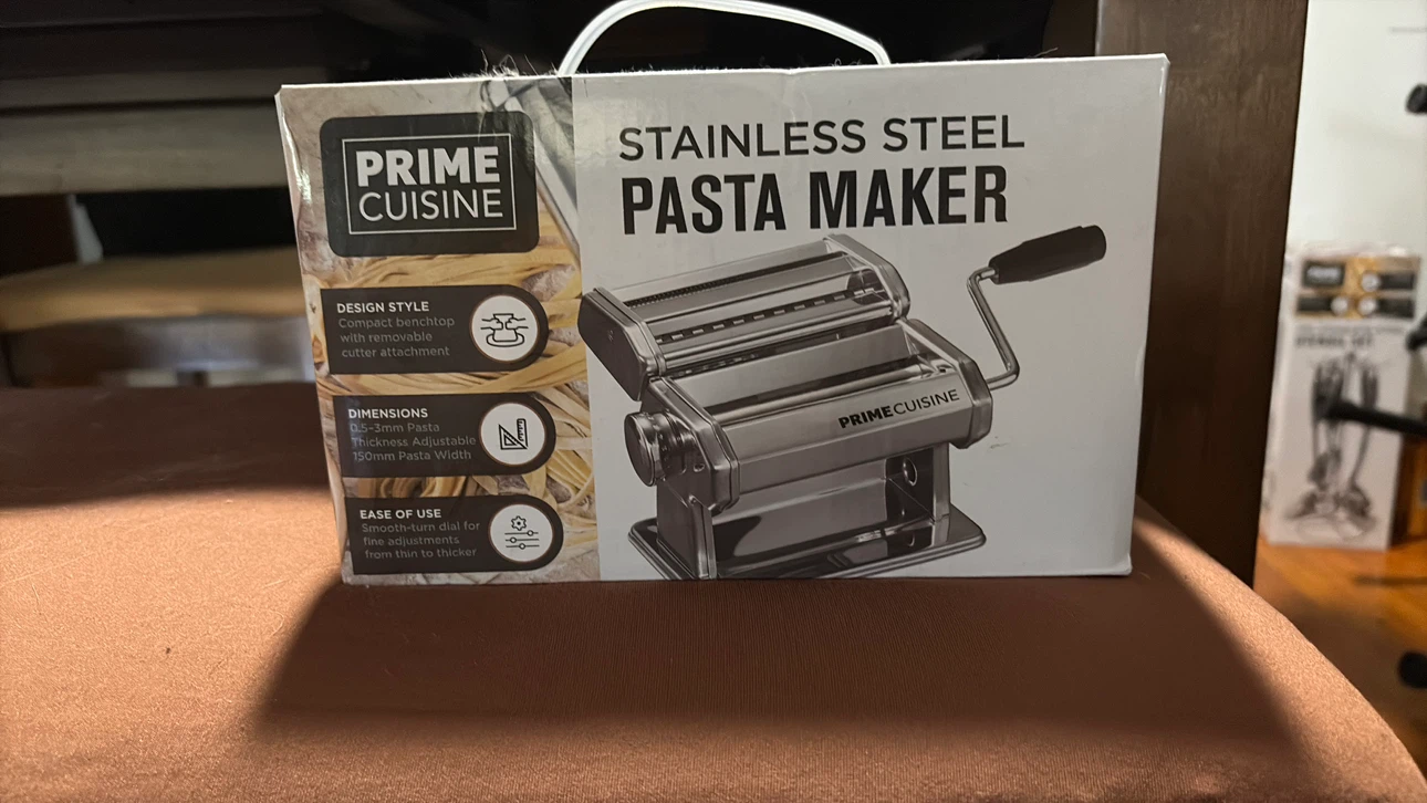 Prime Cuisine Stainless Steel Pasta Maker