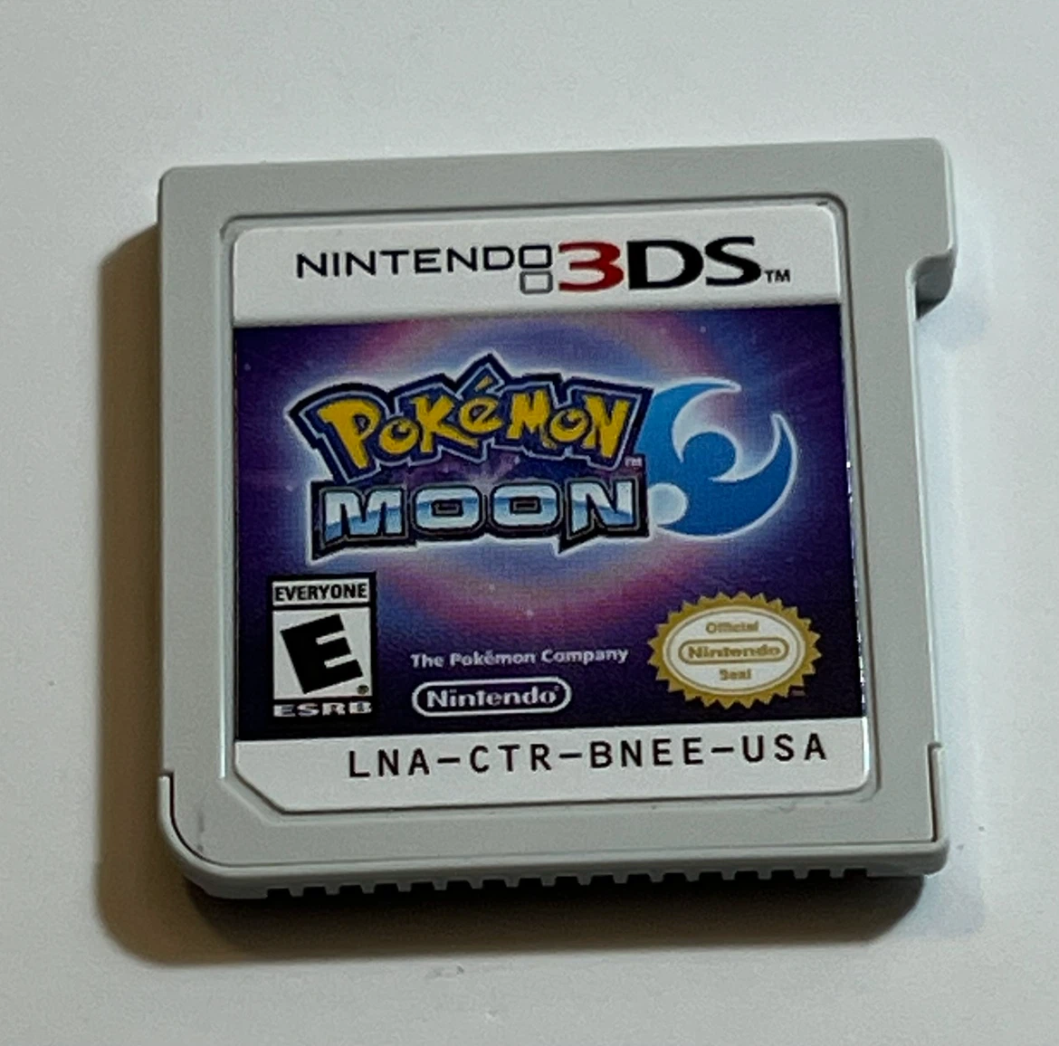 Nintendo 3DS Pokémon Moon Game Cartridge