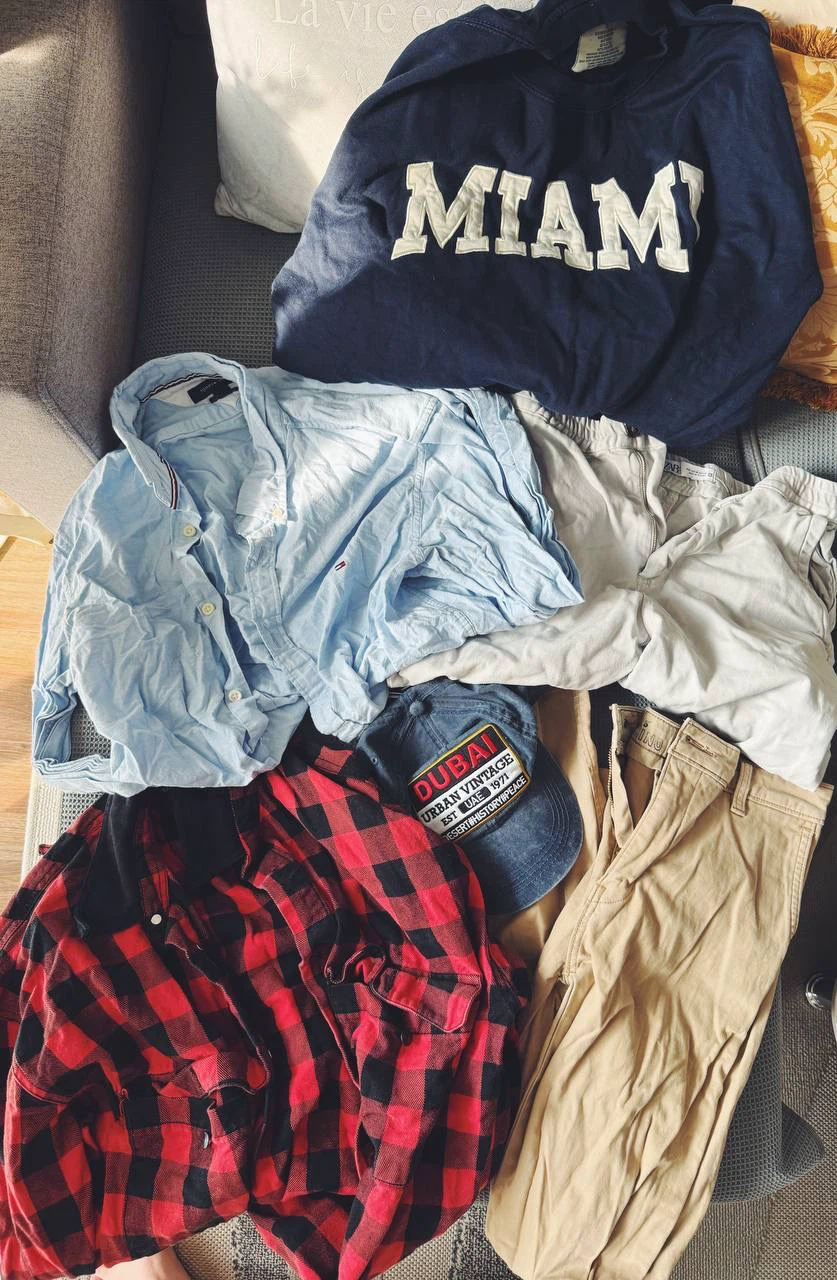 Men’s Clothing & Accessories Bundle – 8 Pieces