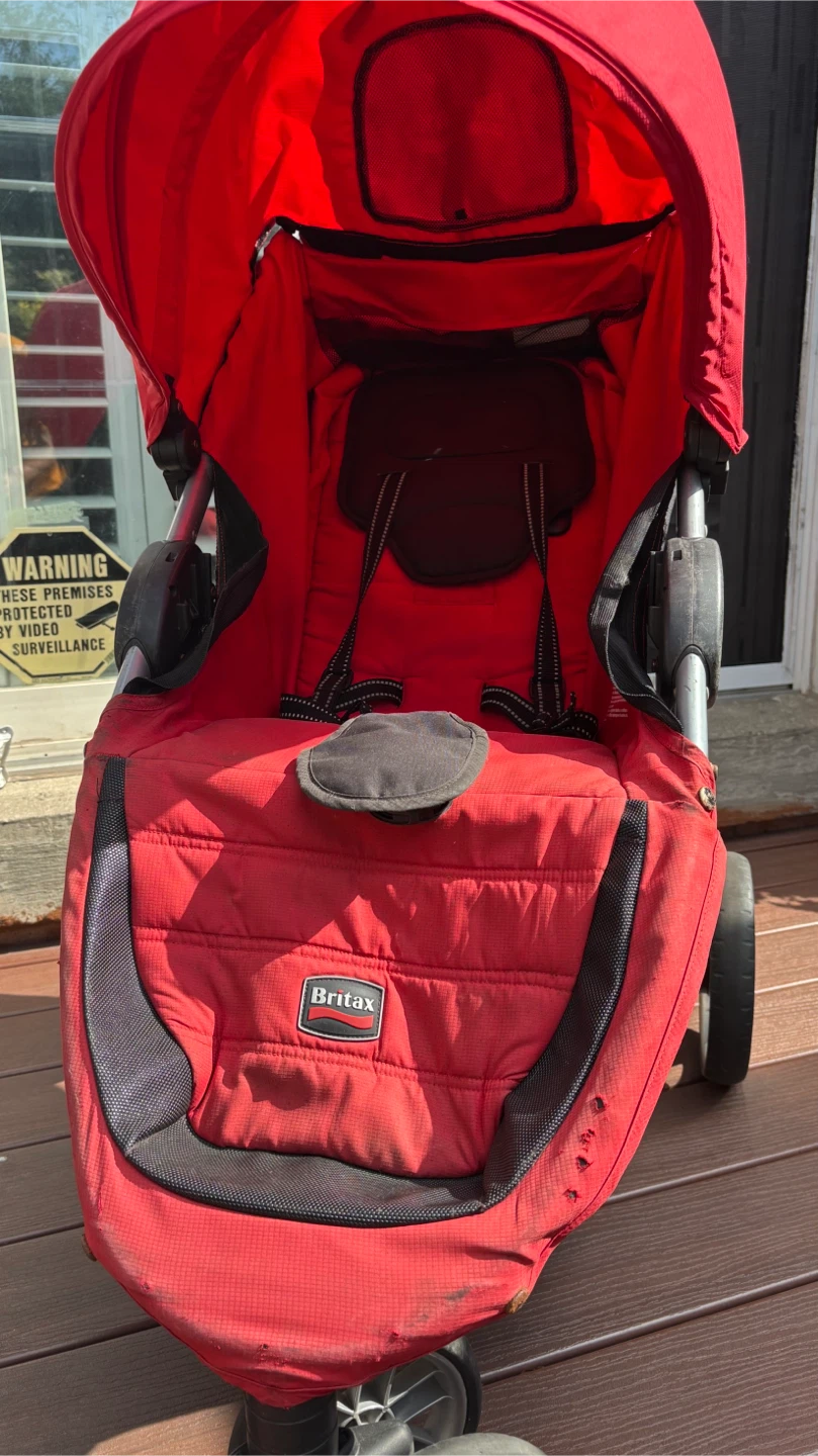 Britax B-Agile Stroller - Red - photo 2