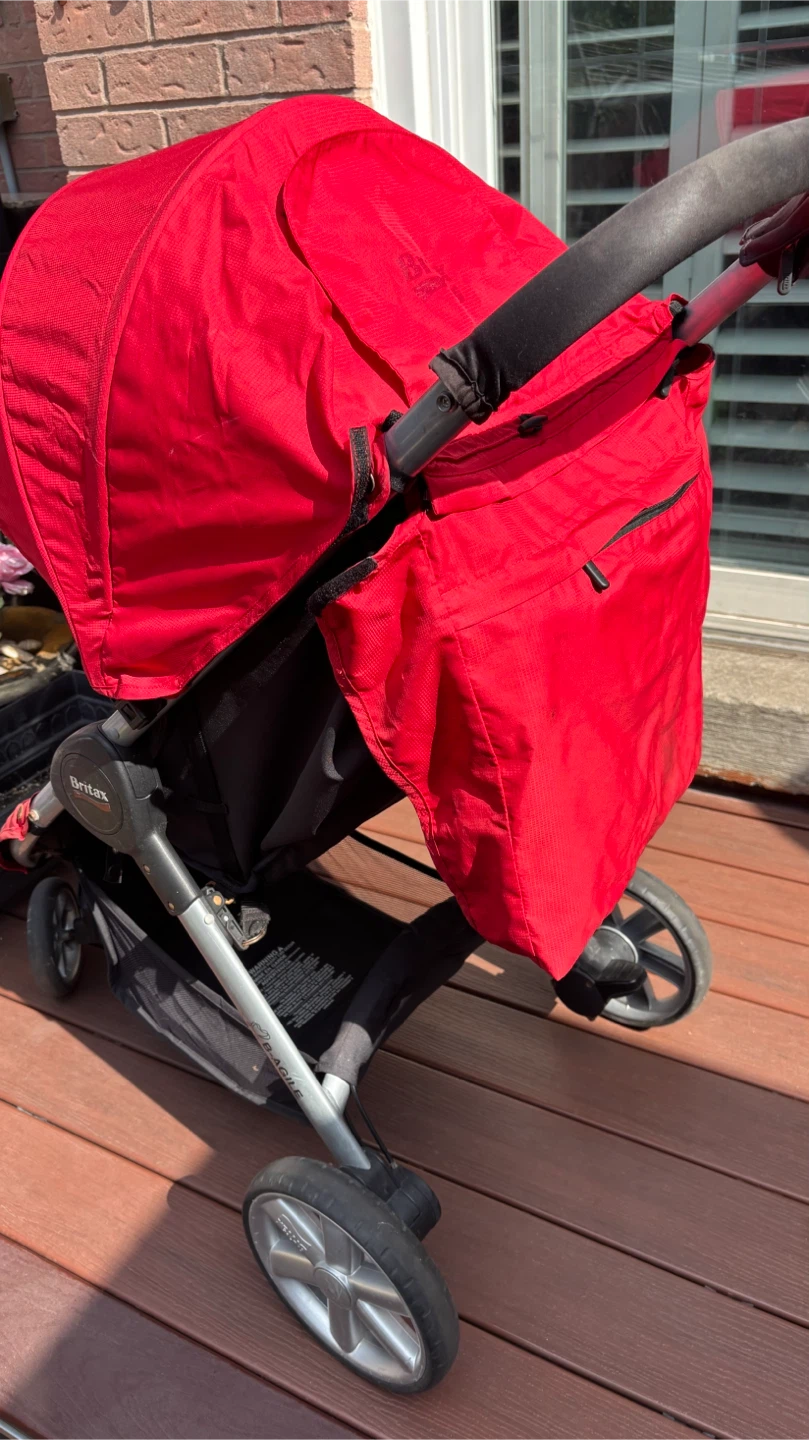 Britax B-Agile Stroller - Red - photo 4