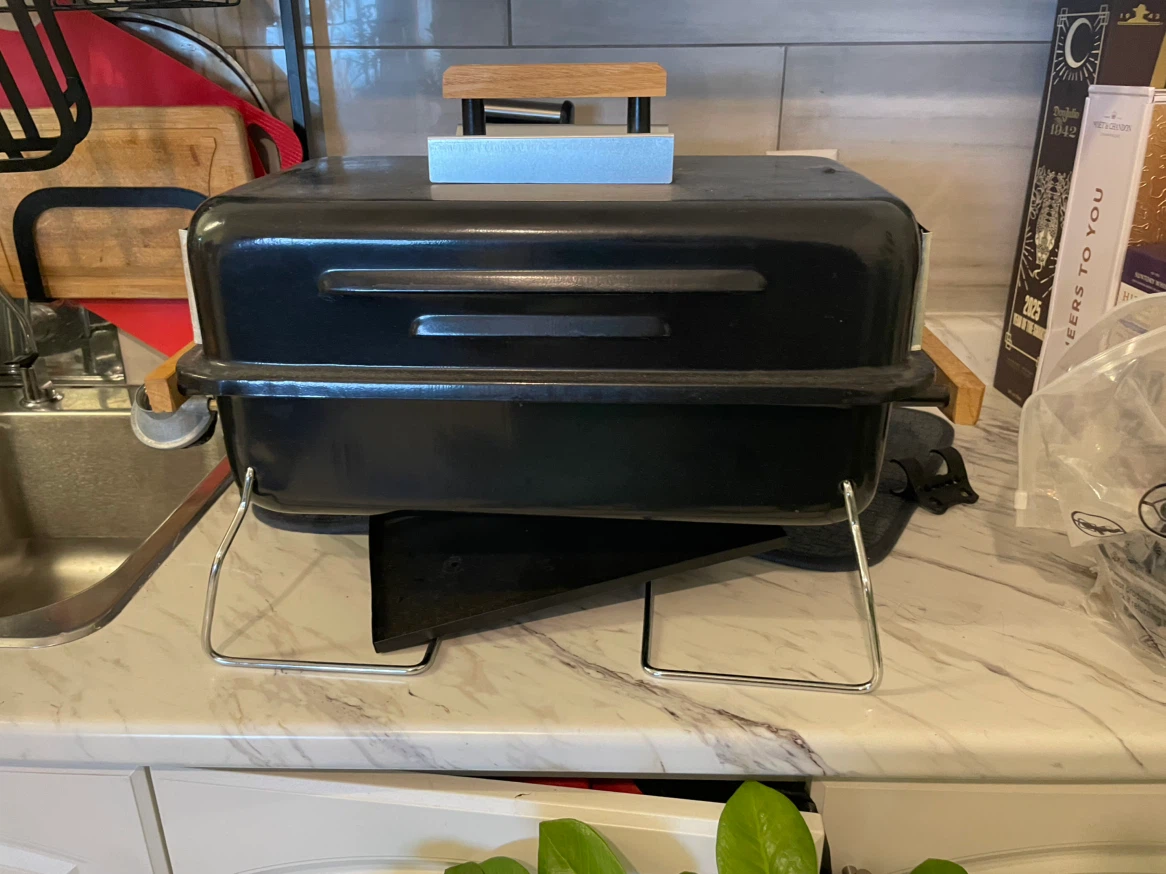 Black Portable BBQ Grill