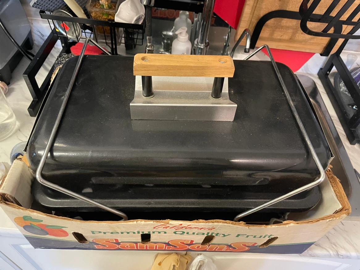 Black Portable BBQ Grill - photo 3