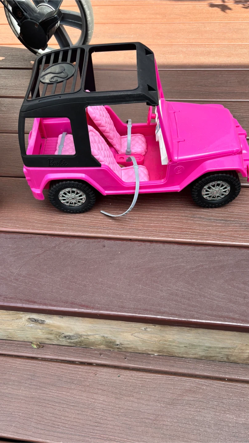 Barbie Jeep - Pink