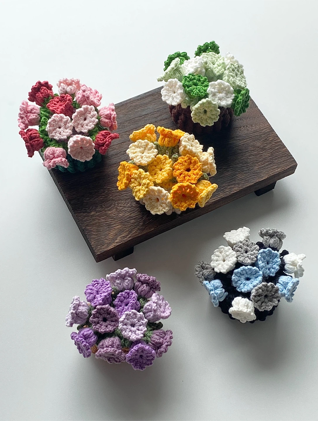 Handmade 2-in-1 Flower Bouquet Coaster (Costomizable) - photo 4