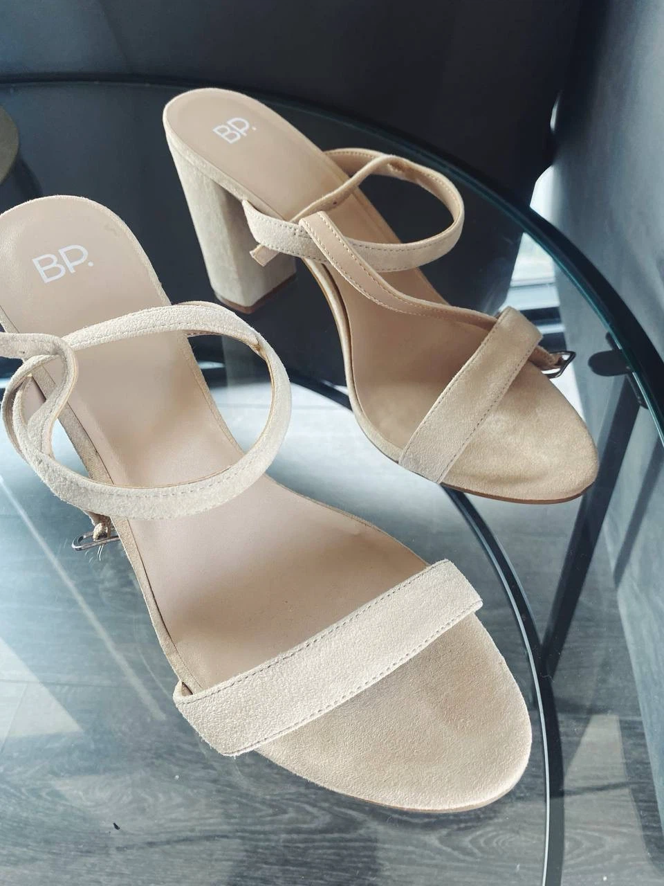 Beige sandals heels BP - size 11 - photo 2