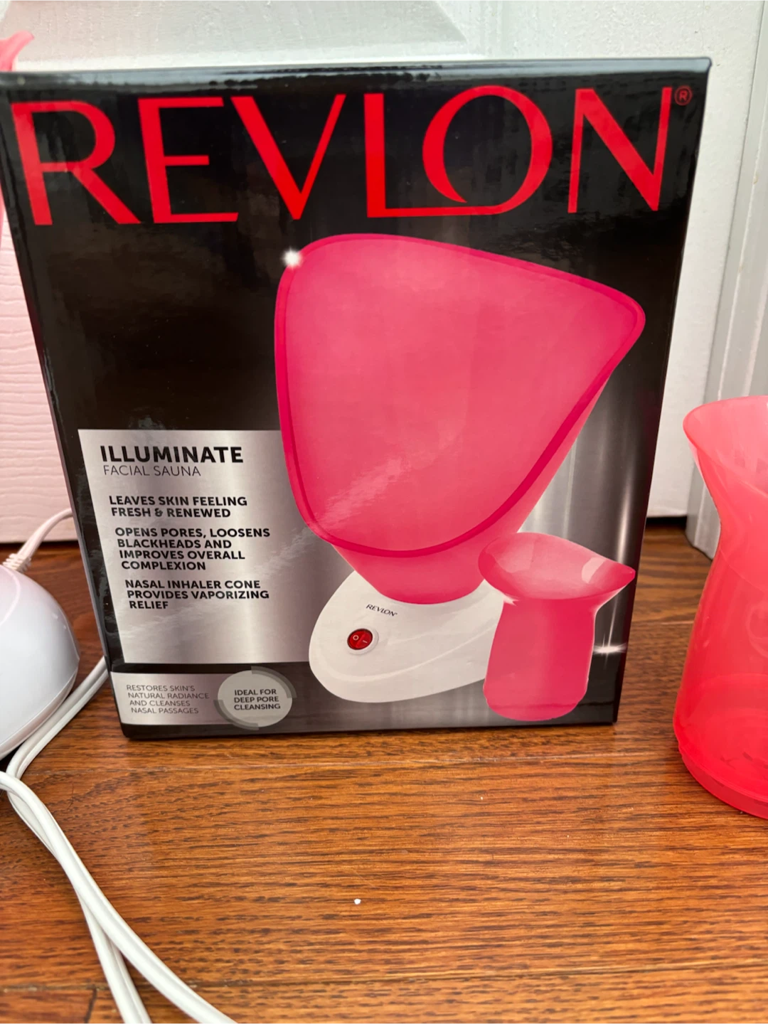Revlon Illuminate Facial Sauna with Nasal Inhaler Cone - photo 2