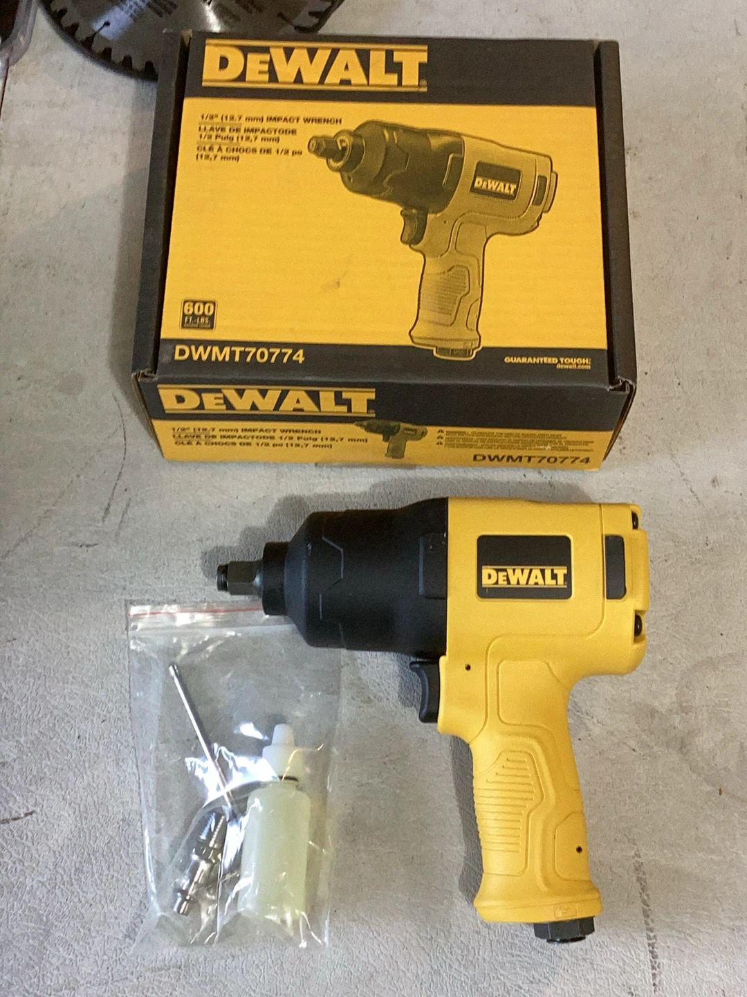 DeWalt 1/2 inch Impact Wrench DWMT70774 - photo 2