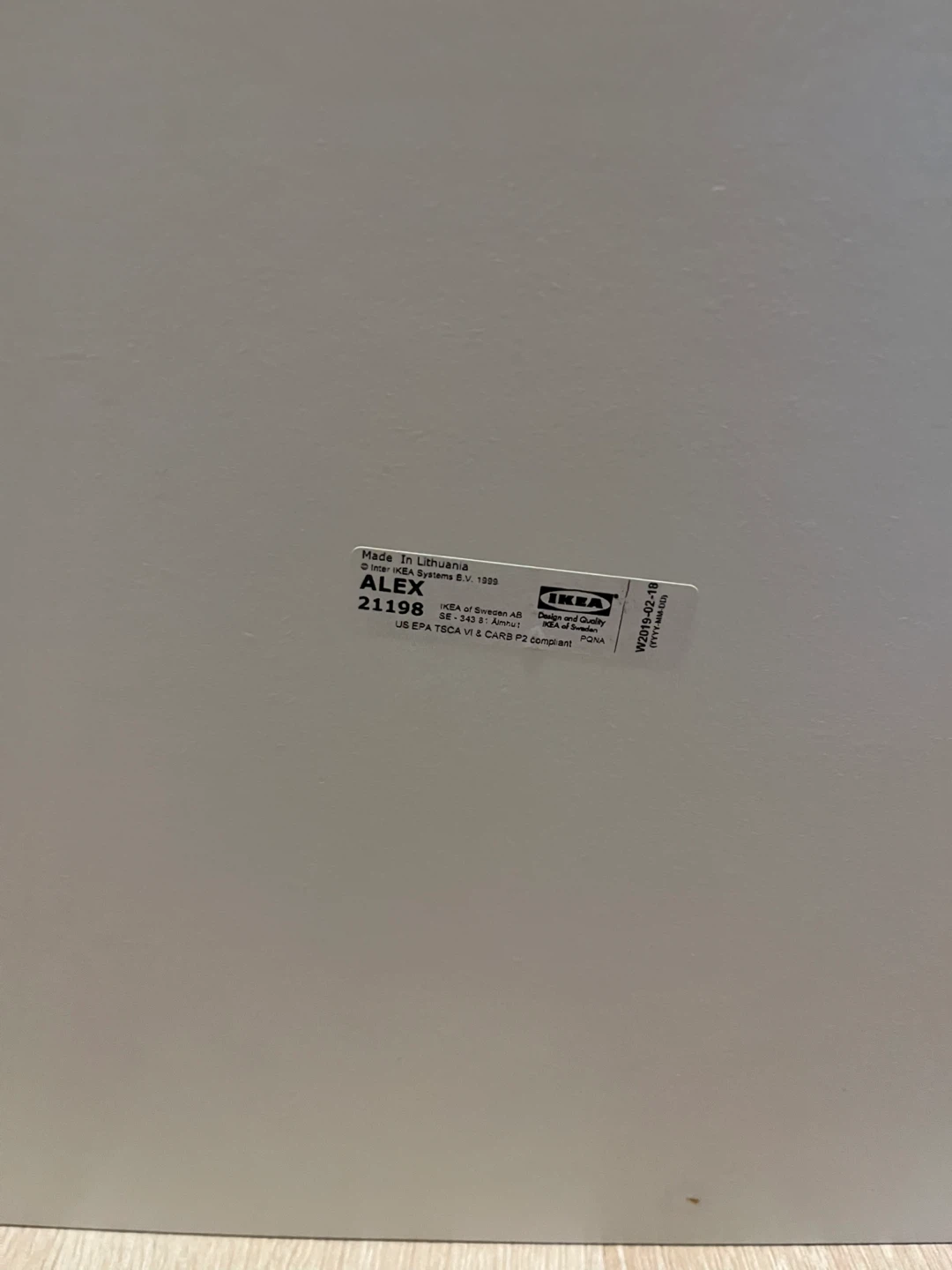 Ikea Alex 5-drawer unit - photo 3