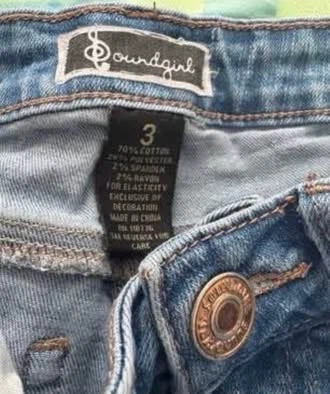 2 pairs of Ripped Jeans (Size 3) (Both together for $5) - photo 3