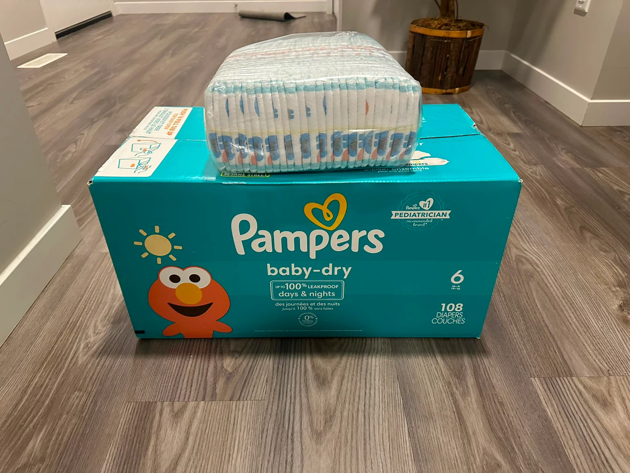 Pampers Baby-Dry Size 6 Diapers - 108 Count
