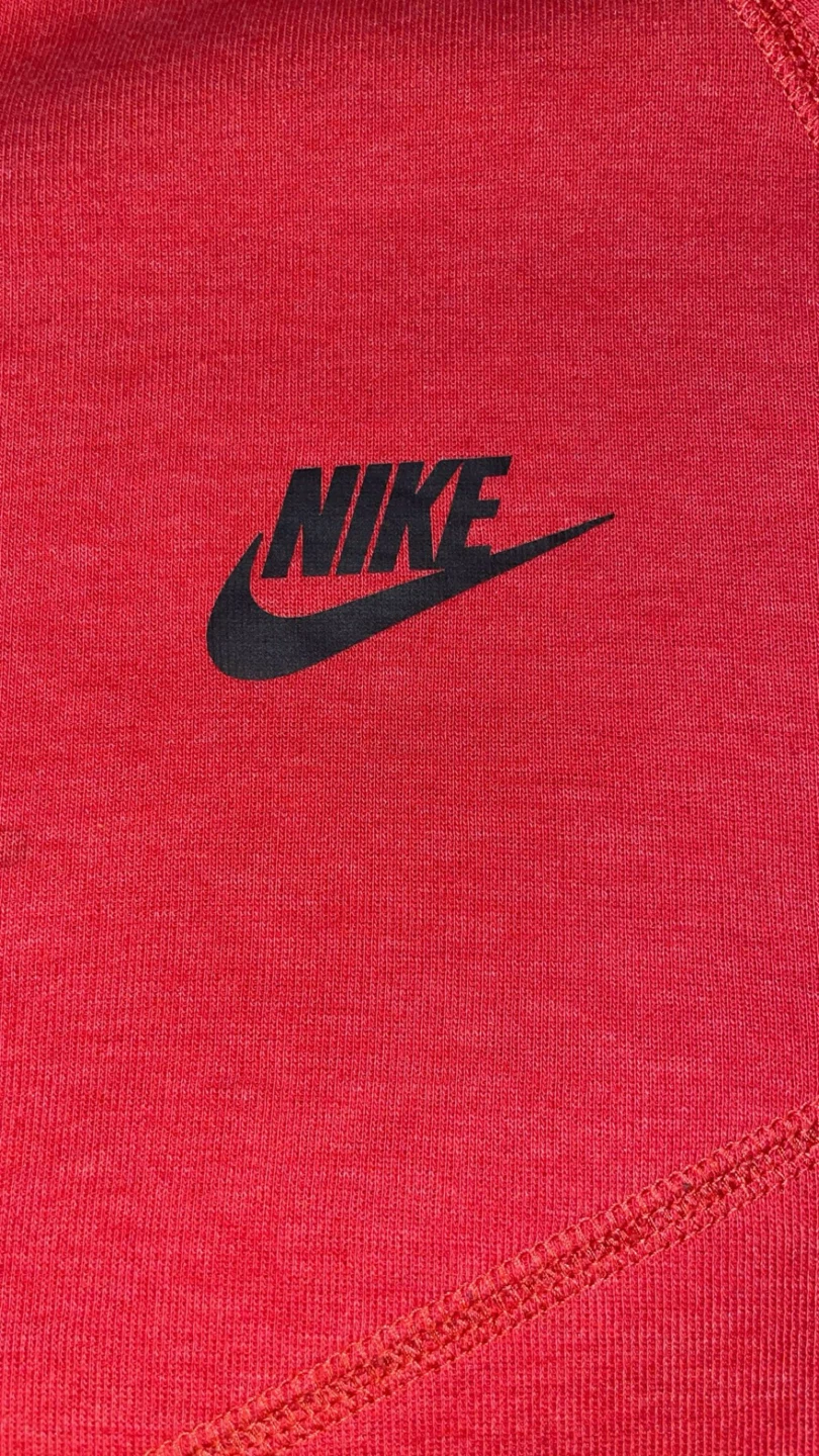 Nike Tech Fleece Hoodie Red Men's Size Medium - photo 2