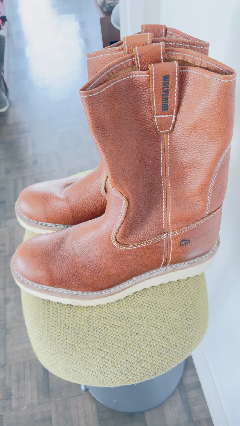 Wolverine Work Boots - Size 10.5 Medium Width - photo 3