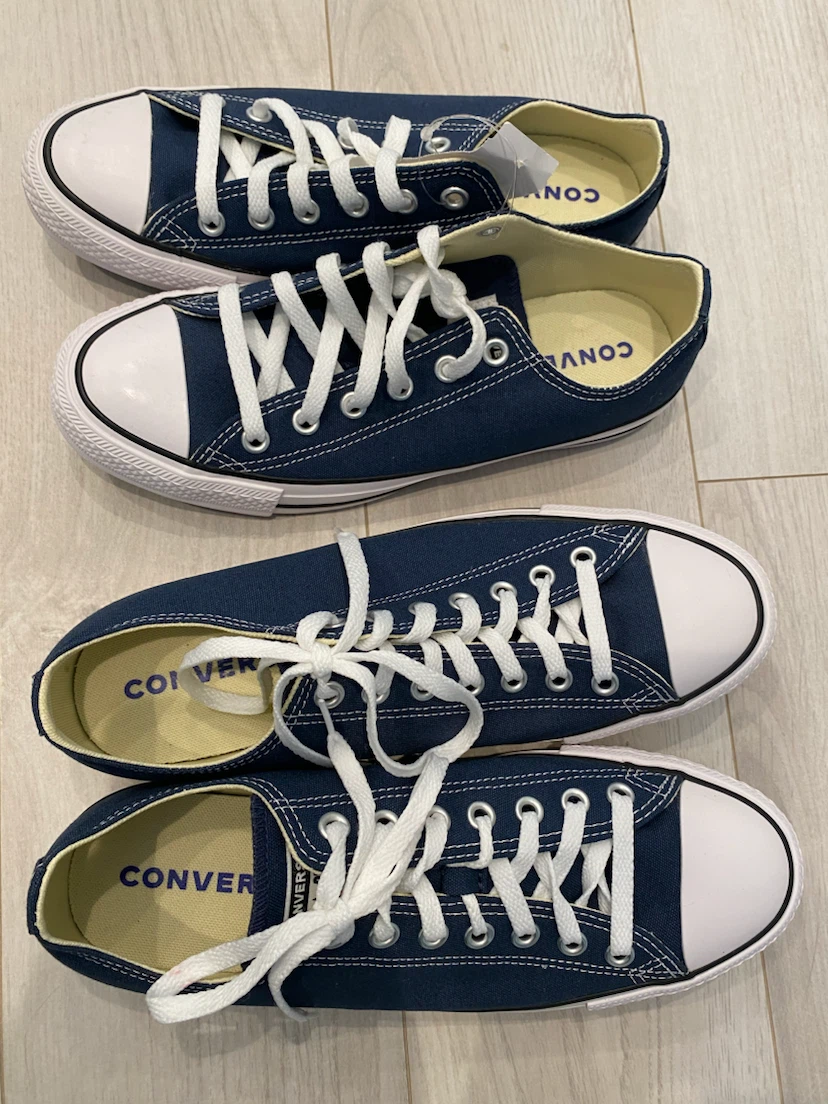 Converse All Star OX Navy Canvas Shoes - photo 2