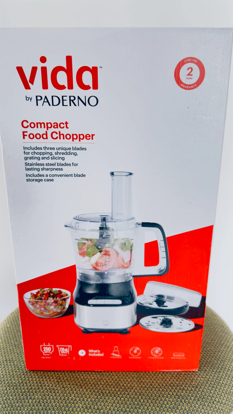 Vida by Paderno Compact Food Chopper