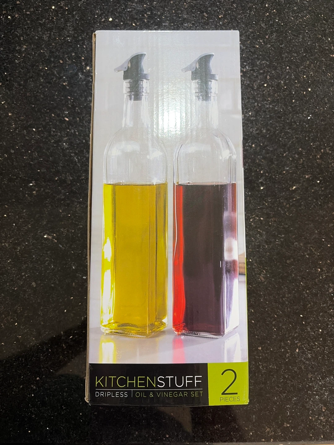 KitchenStuff Dripless Oil & Vinegar Set - 2 Pieces
