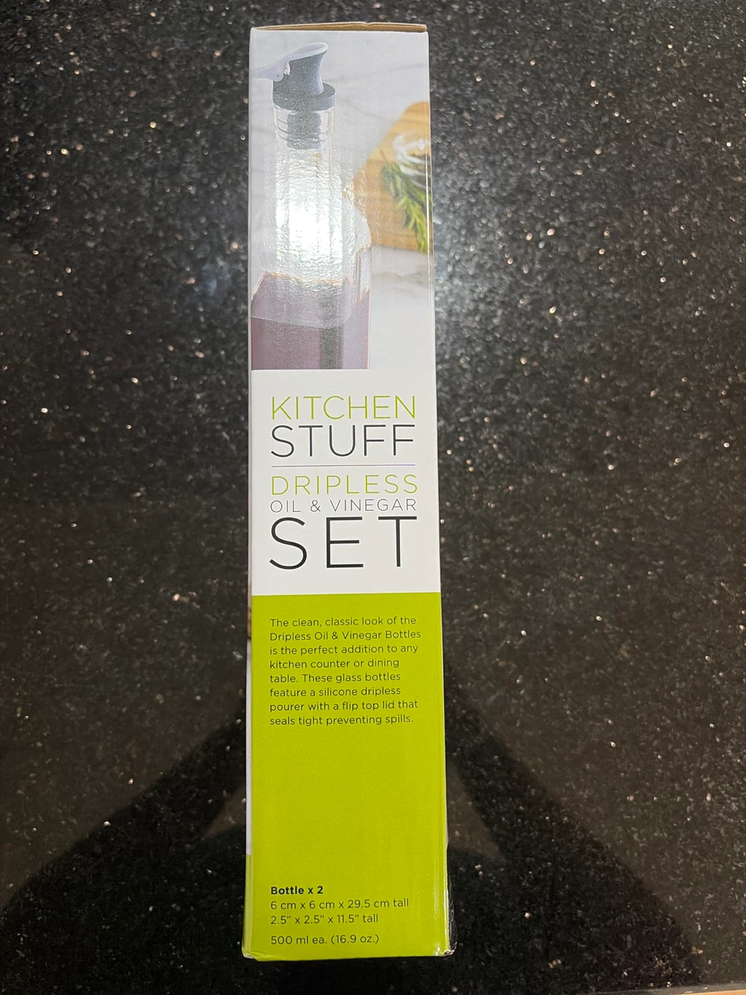 KitchenStuff Dripless Oil & Vinegar Set - 2 Pieces - photo 2