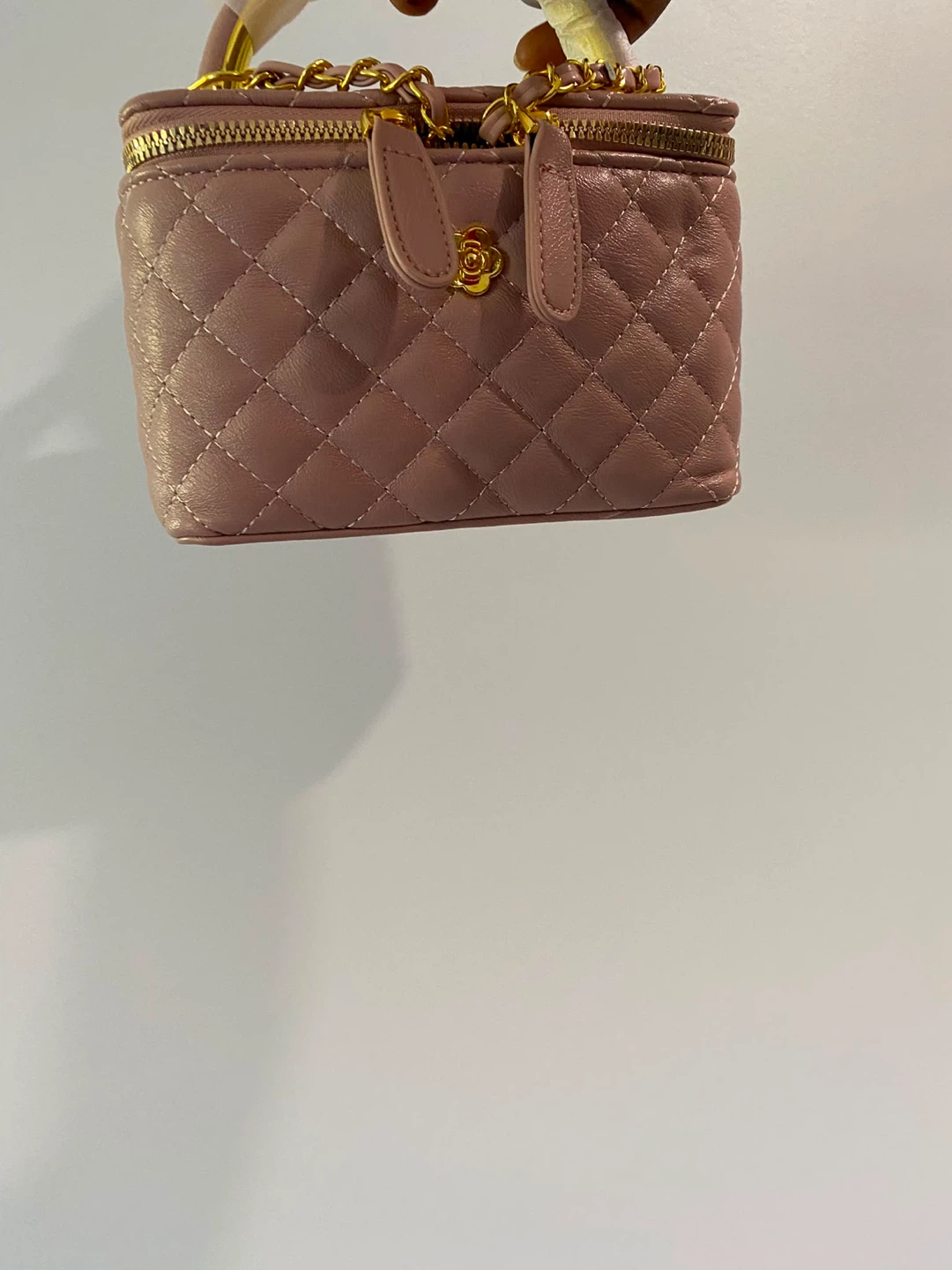 Quilted Vanity Bag