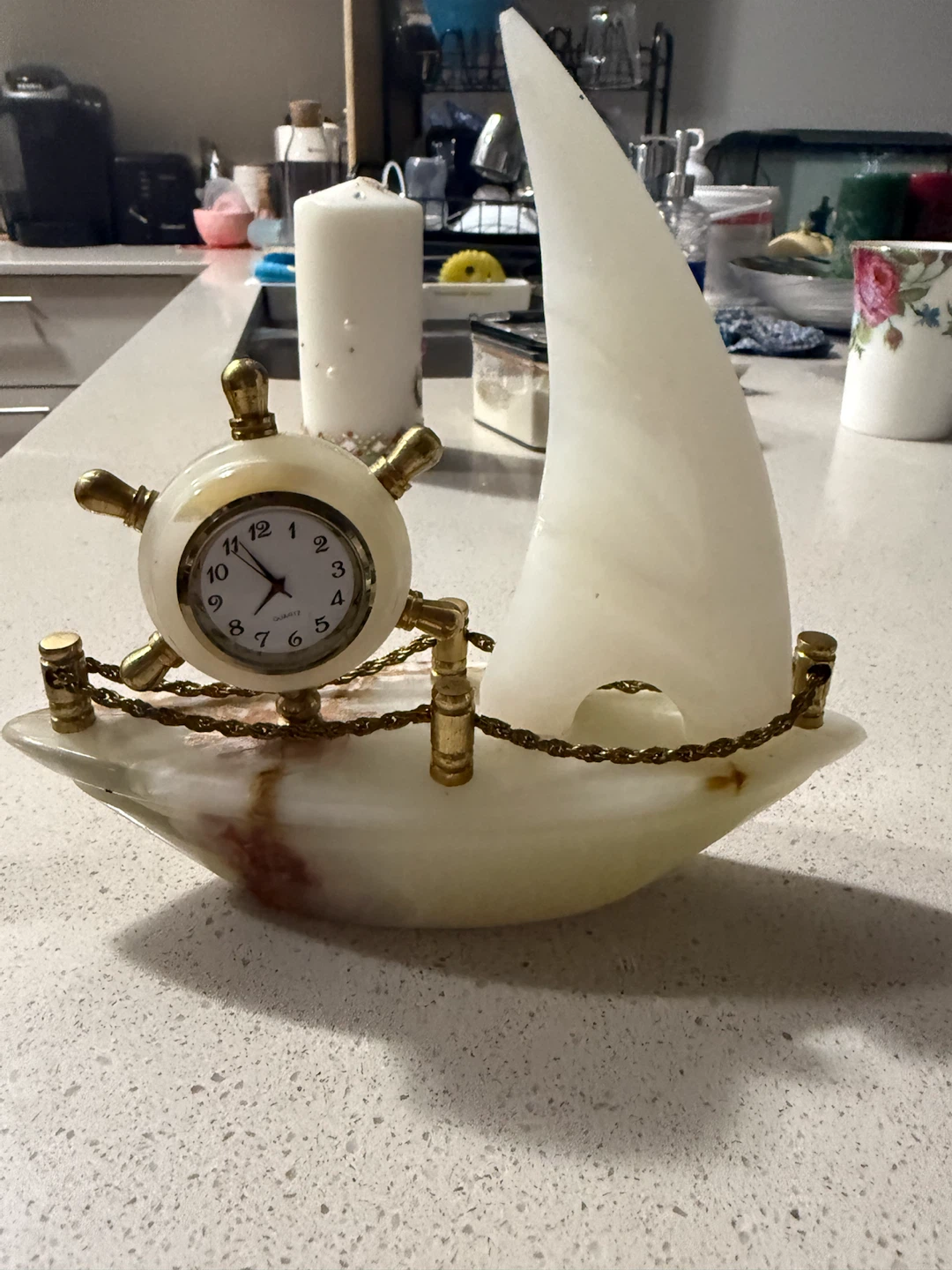 Sailboat Desk Clock