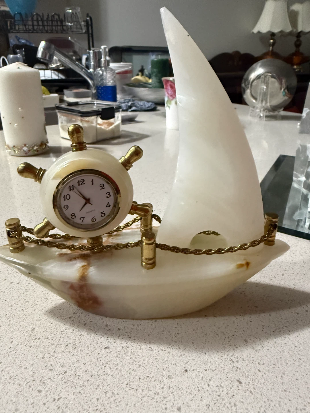 Sailboat Desk Clock - photo 2