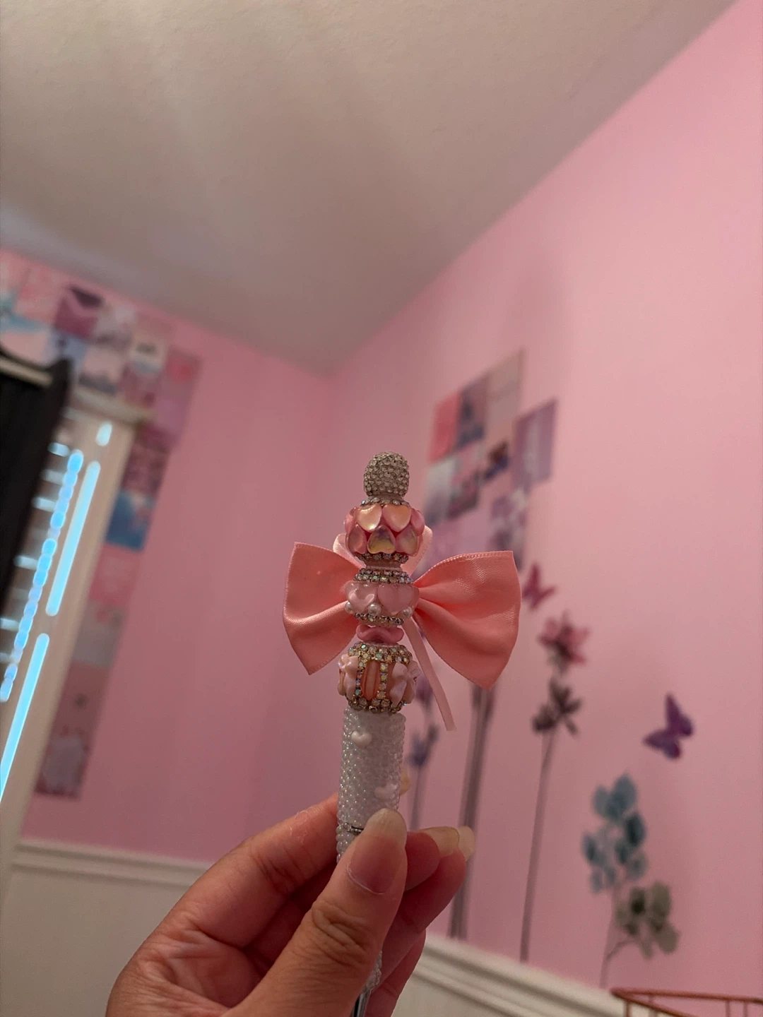 Pretty Rhinestone & Bow Pen - photo 2