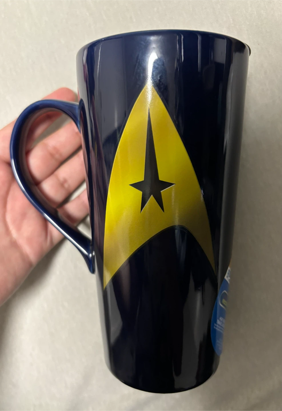 Star Trek Heat Reactive Travel Mug (20 oz) - Nueva / New