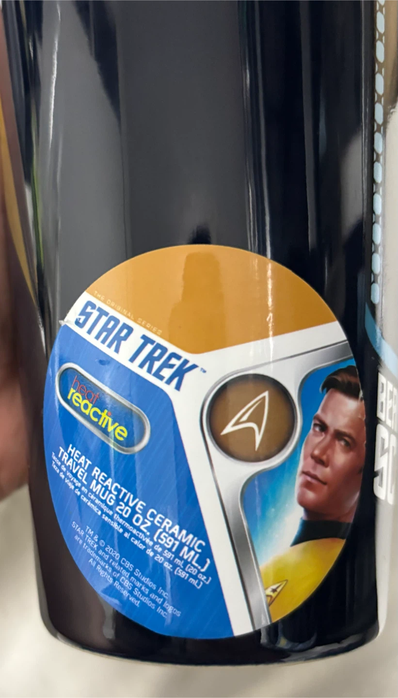 Star Trek Heat Reactive Travel Mug (20 oz) - Nueva / New - photo 2