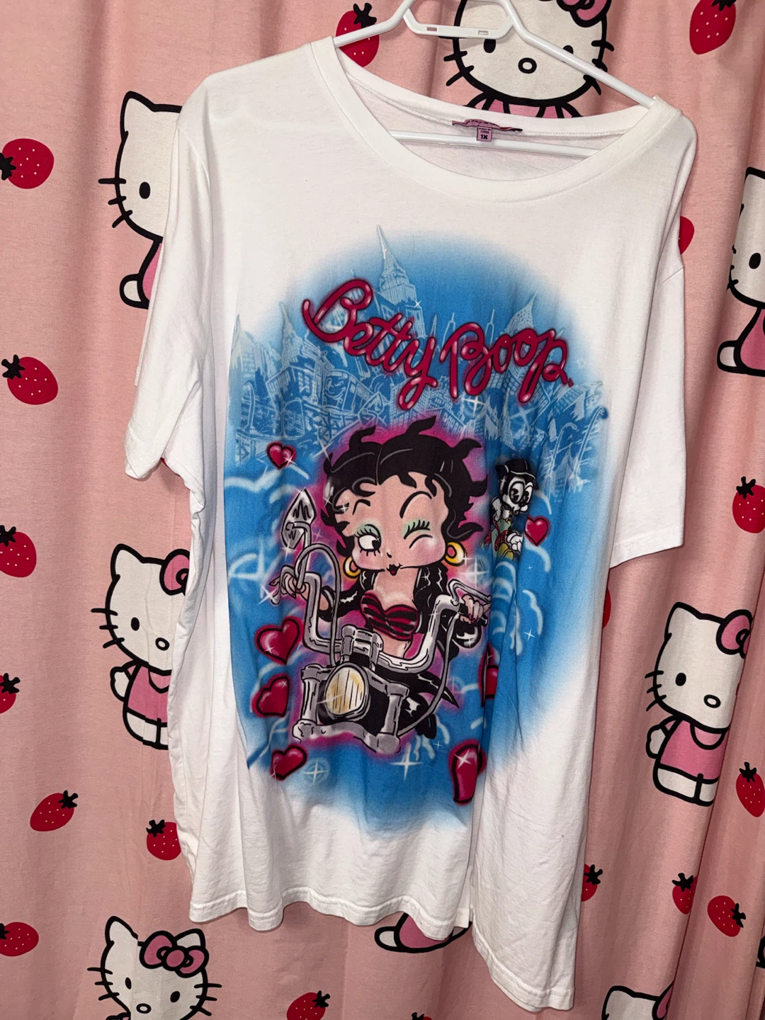 NEW DOLLS KILL BETTY BOOP OVERSIZED SHIRT 1X