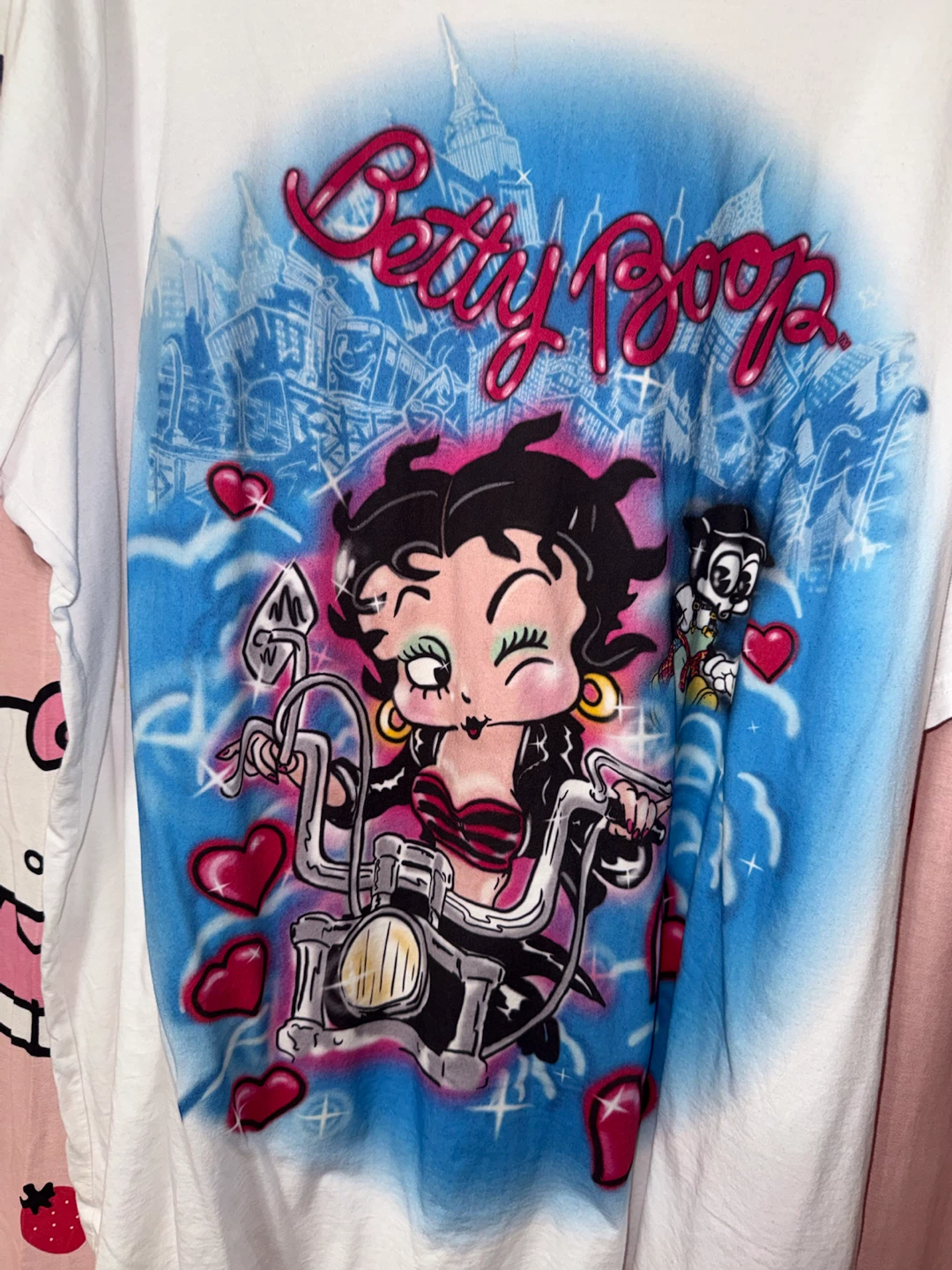 NEW DOLLS KILL BETTY BOOP OVERSIZED SHIRT 1X - photo 3