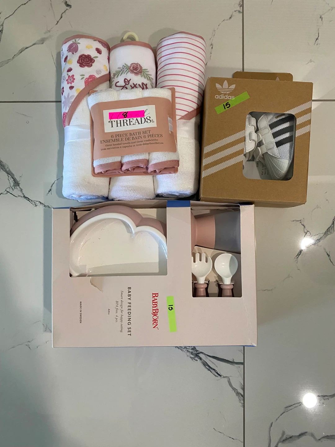 Baby Bath Set and Feeding Set