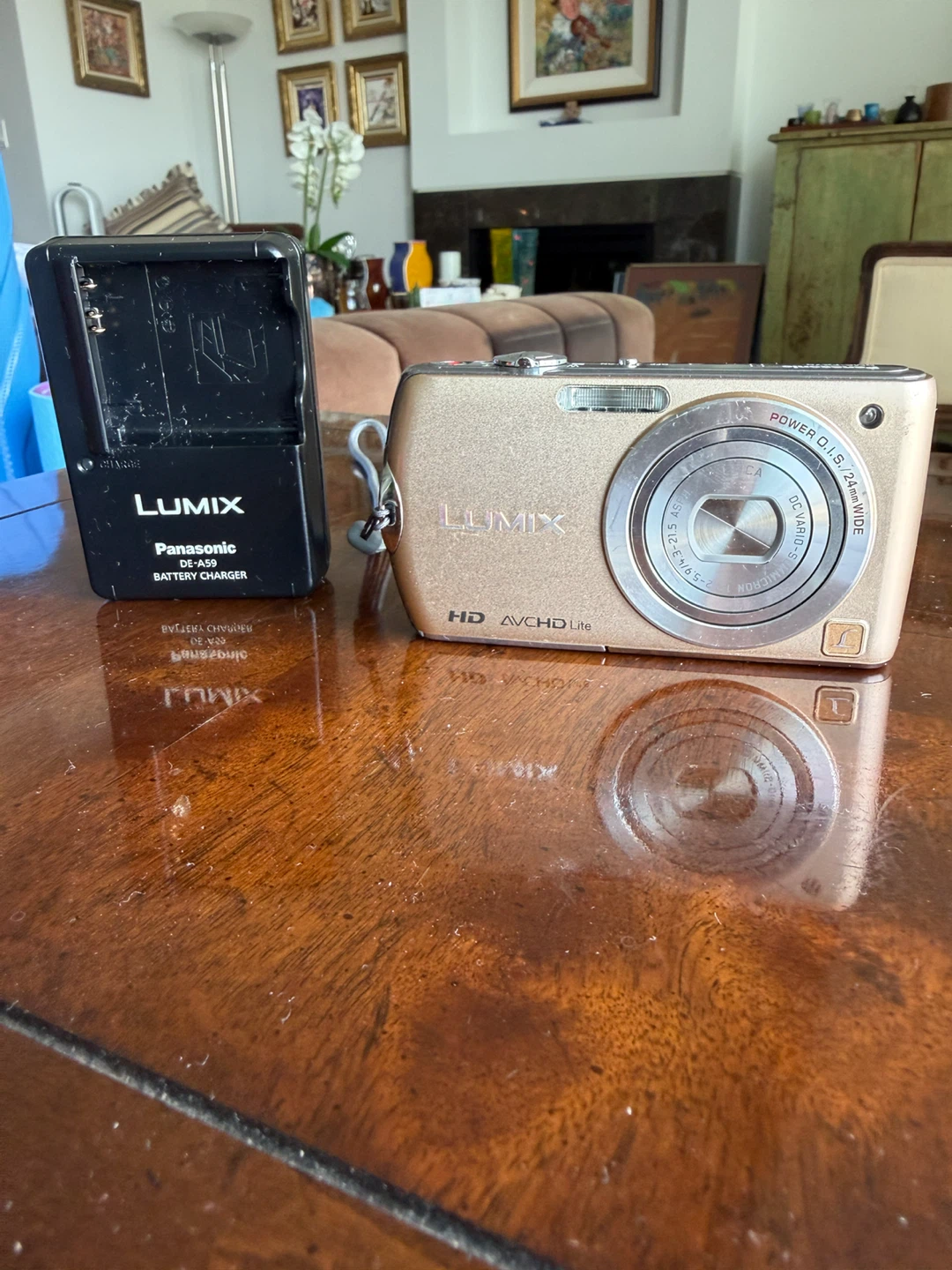 Panasonic Lumix DC-FZ30 Digital Camera with Charger