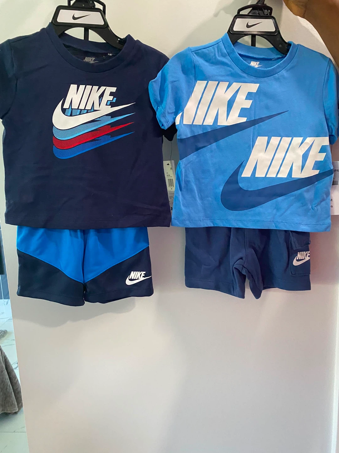 Nike Kids T-Shirt and Shorts Set - Blue