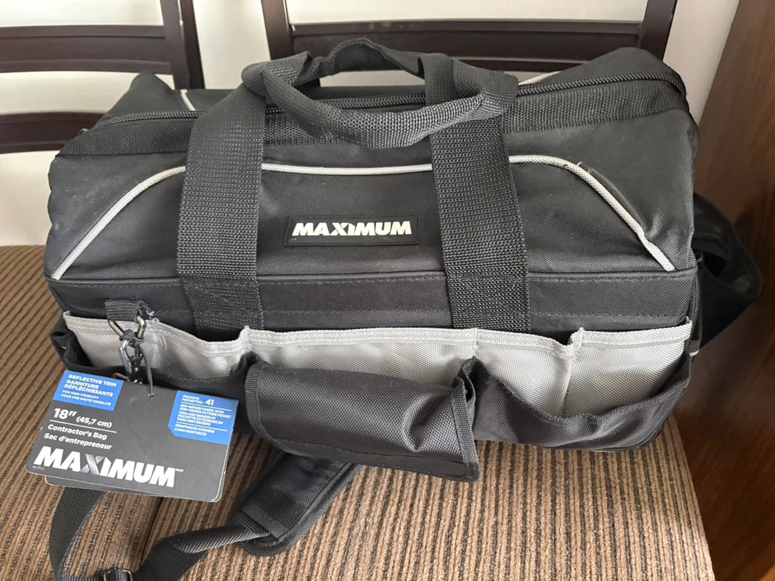 MAXIMUM Pro-Contractor Duffle Tool Bag - 18" - photo 2