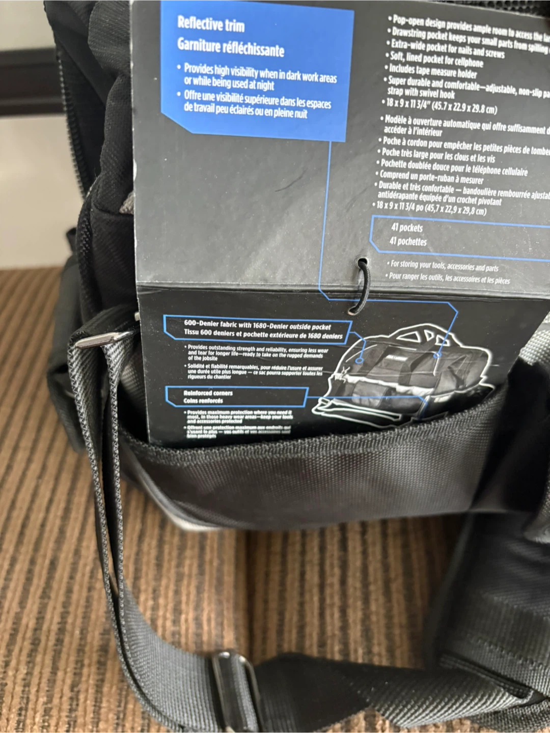 MAXIMUM Pro-Contractor Duffle Tool Bag - 18" - photo 4