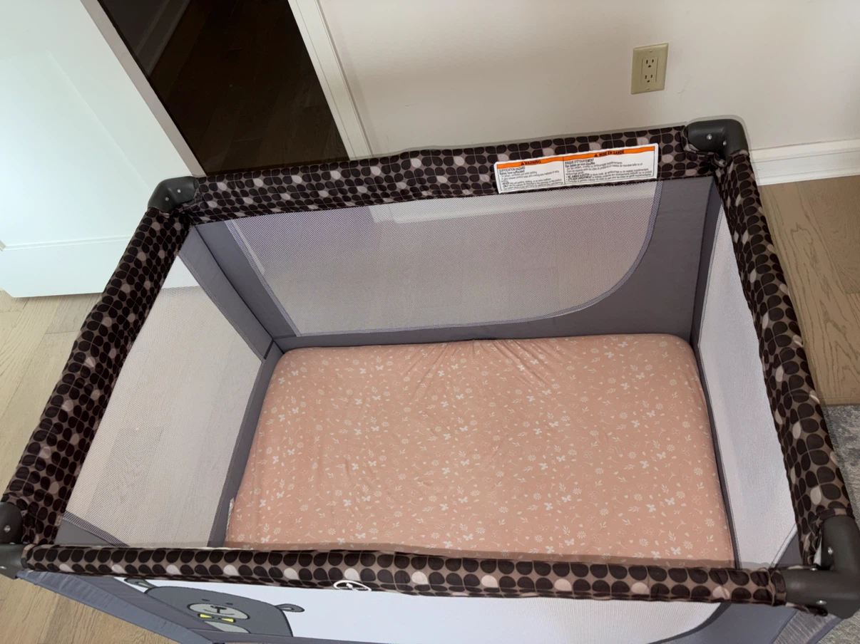 Pamo Babe Pack and Play Portable Crib and Mattress - photo 2