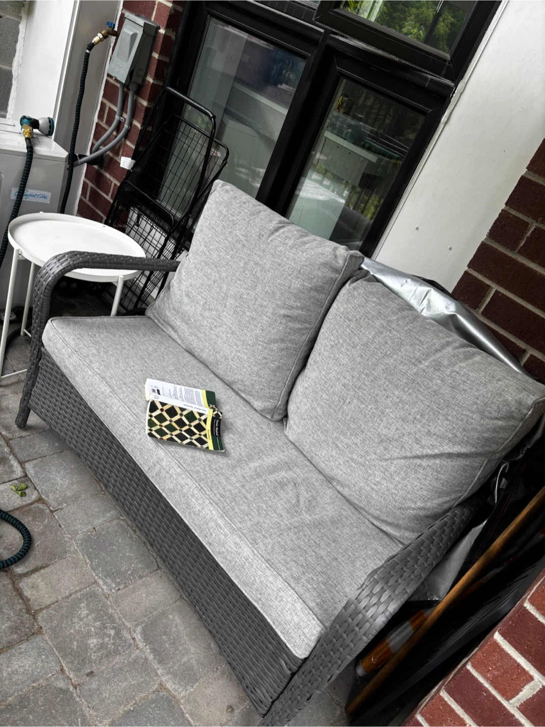 .  Hardly used patio set