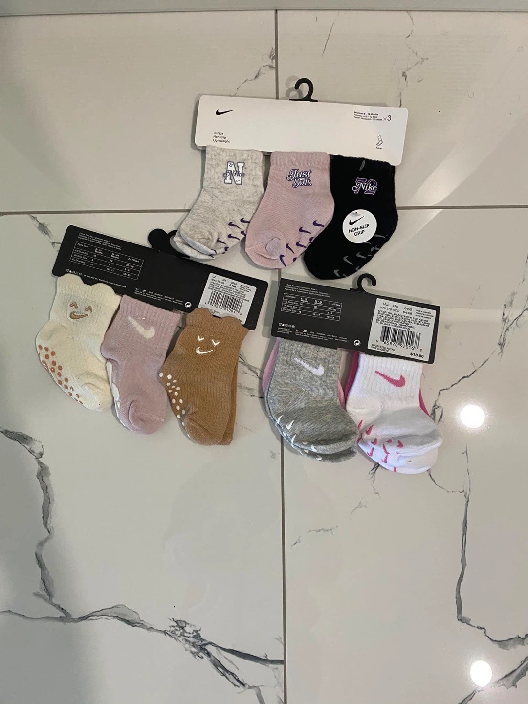 Nike Baby Socks - 3 Pack