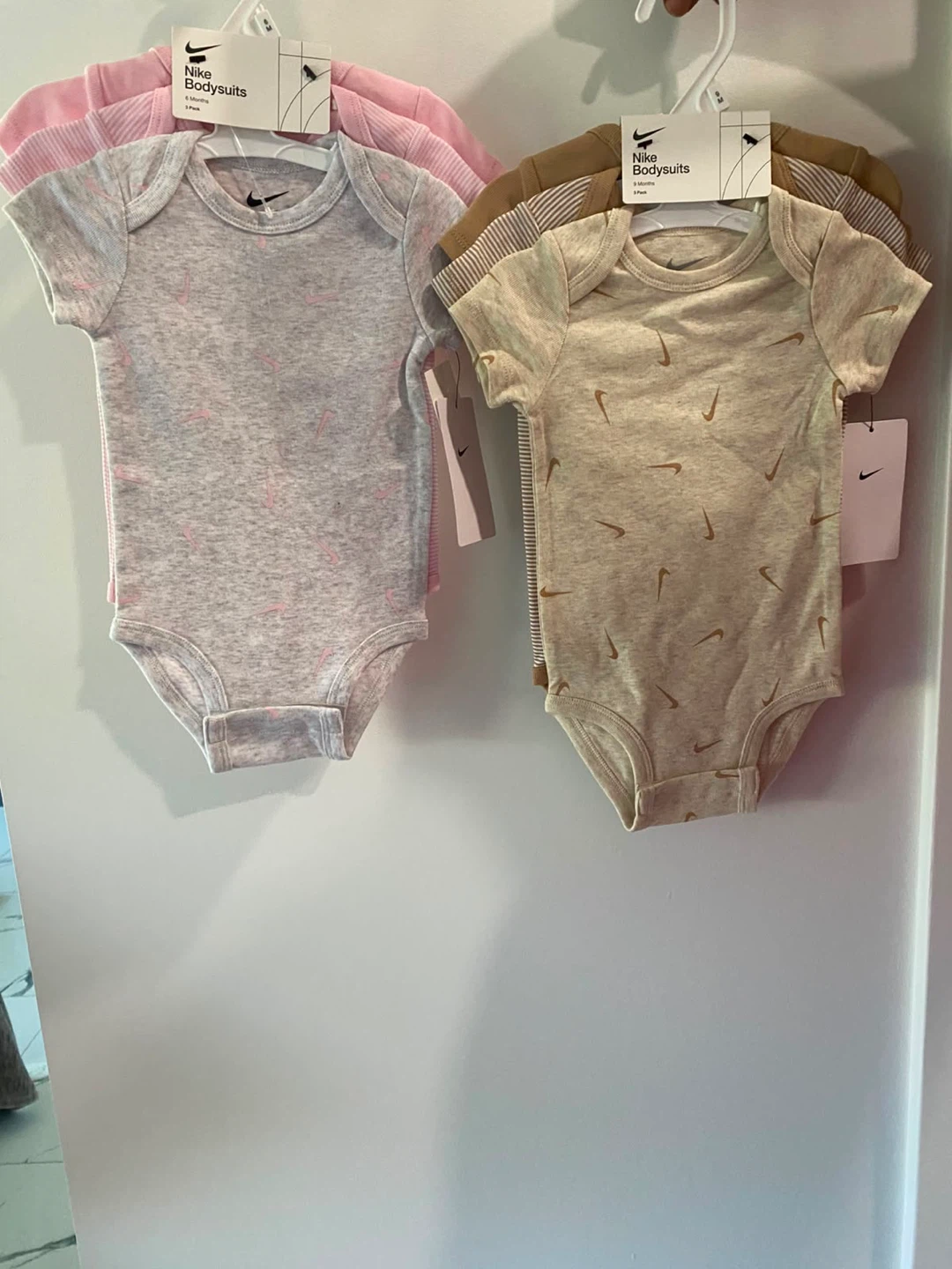 Nike Baby Bodysuits - 6 Months - Pack of 3