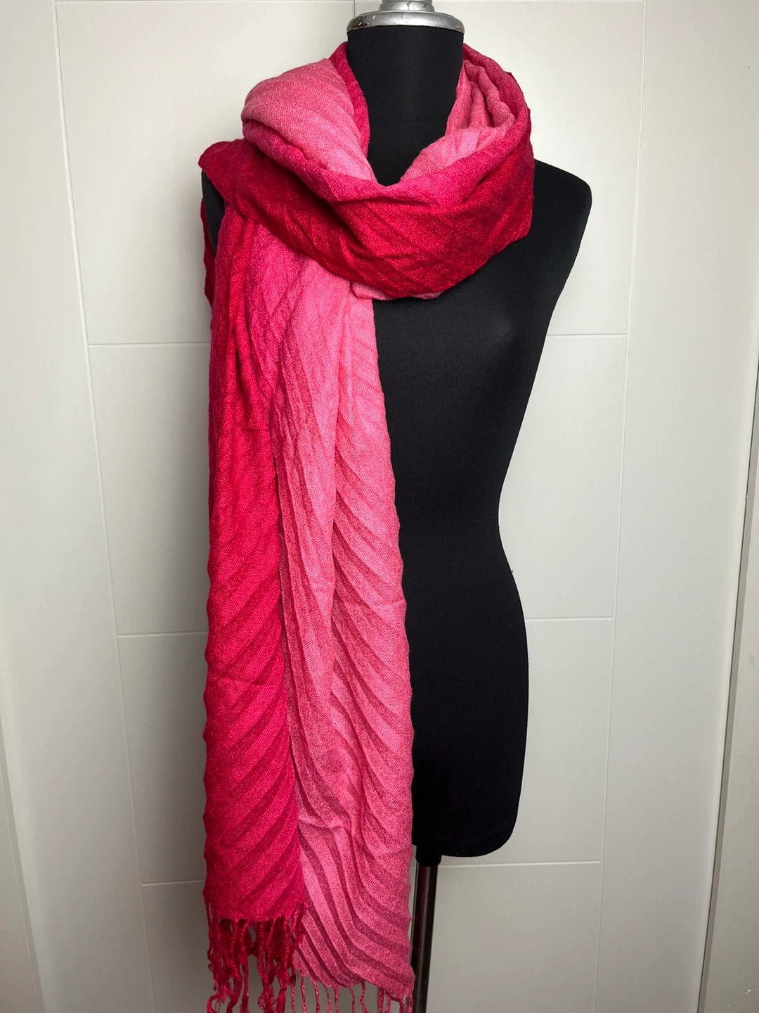 Coldwater Creek Ombre Scarf - Pink/Red