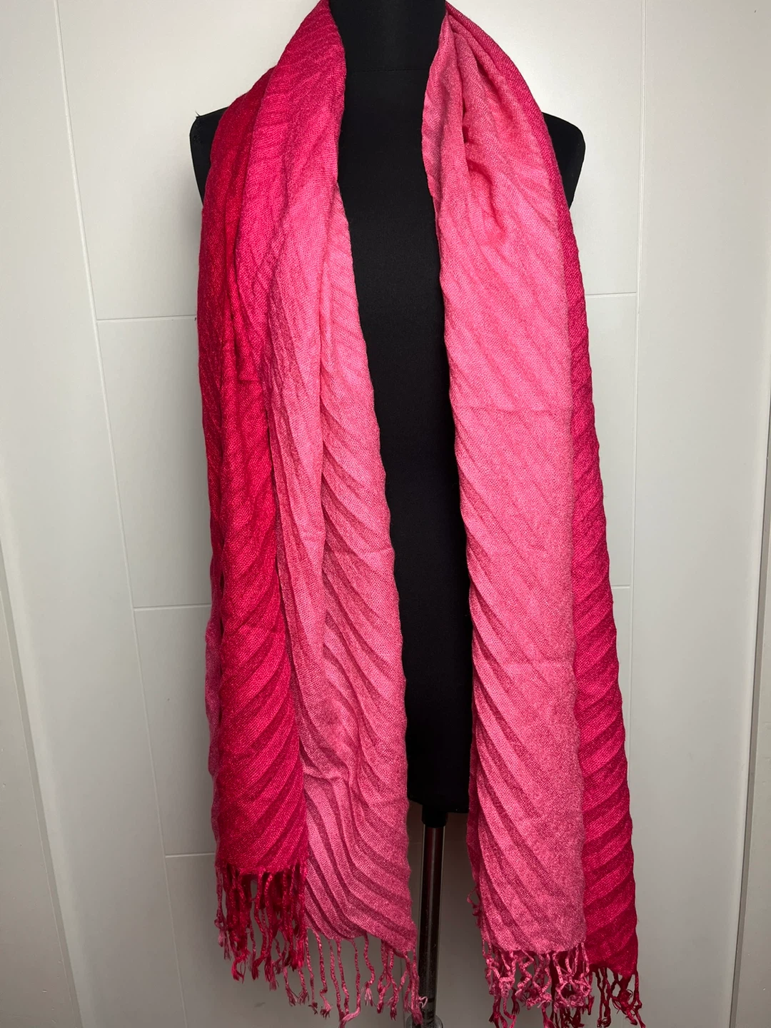 Coldwater Creek Ombre Scarf - Pink/Red - photo 2