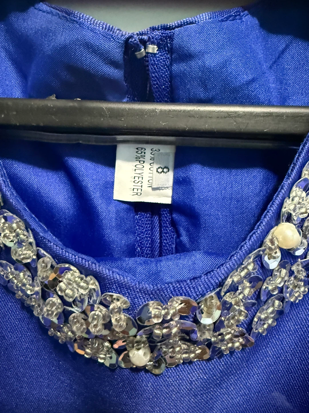 Kids Blue Sparkly Tulle Dress - photo 2