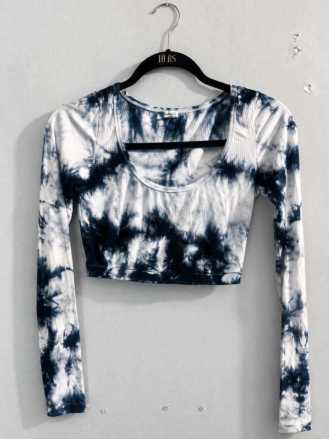 Garage Tie-Dye Long Sleeve Crop Top - photo 2