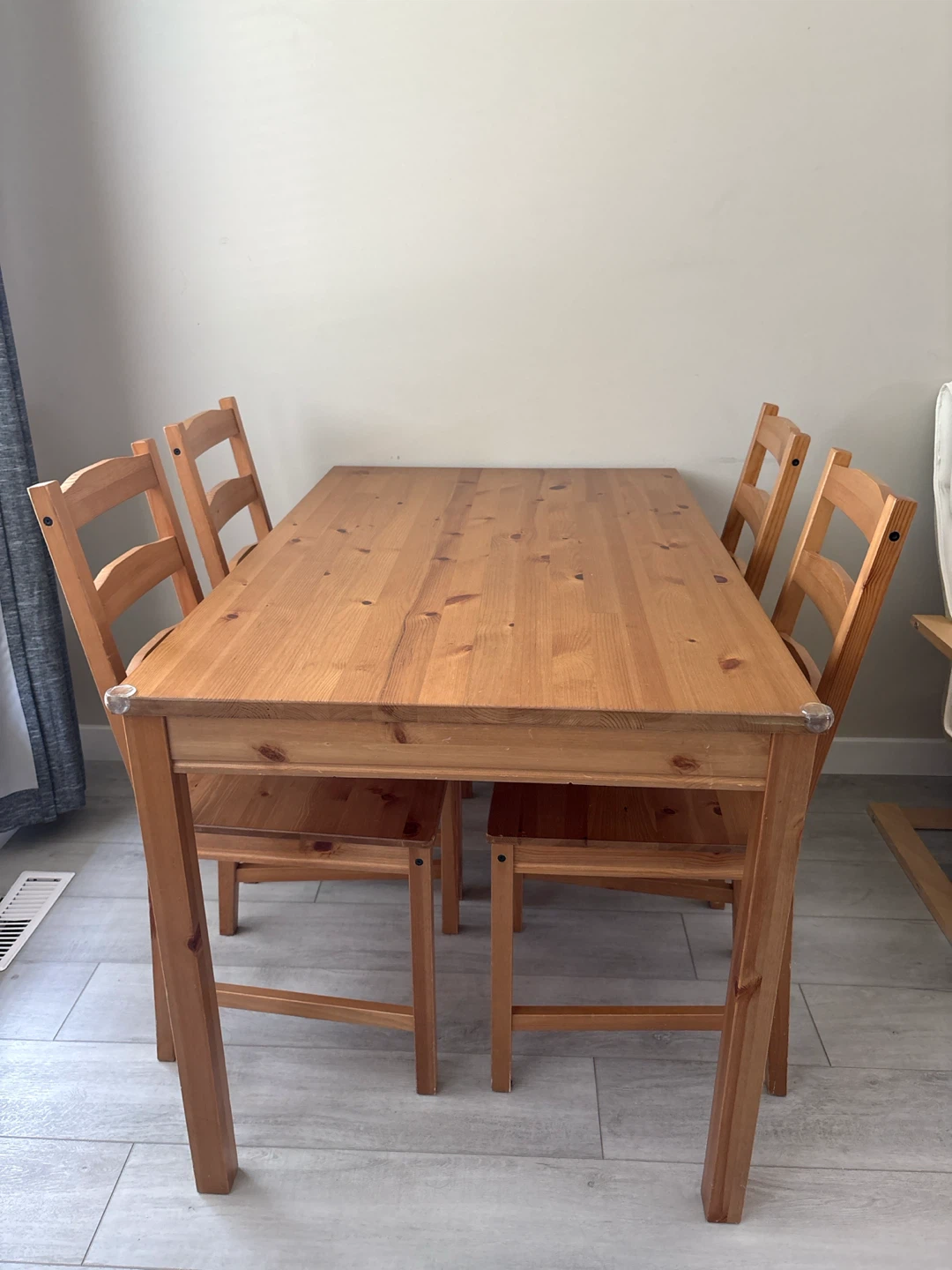 IKEA Jokkmokk dining table and 4 chairs