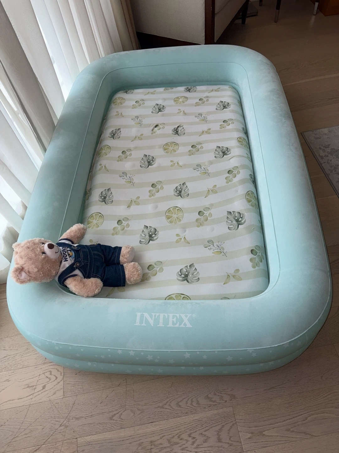 Intex Kids Travel Air Mattress Inflatable Bed Toddler - photo 2