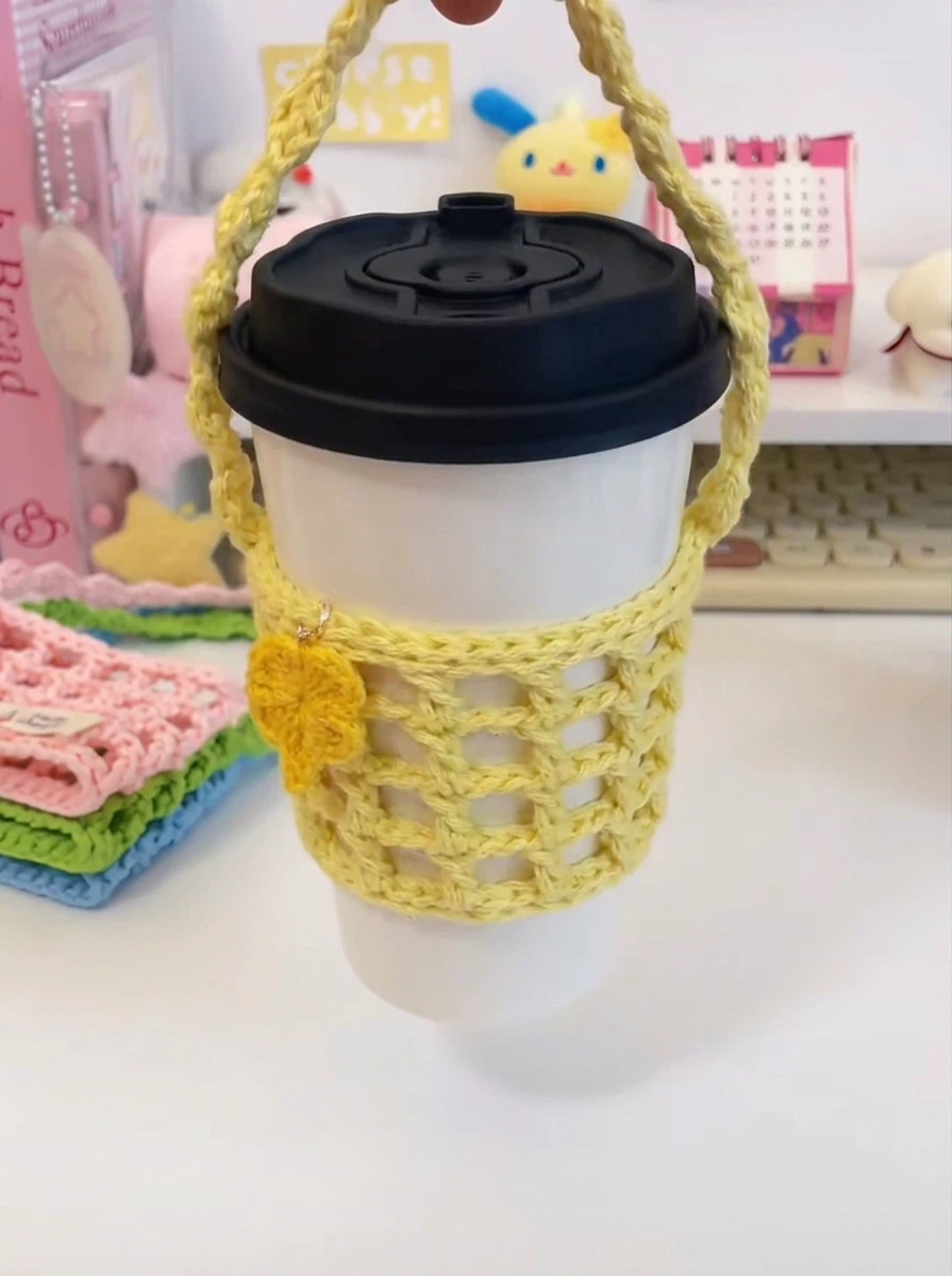 Handmade Crochet Cup Holder (Costomizable) - photo 5