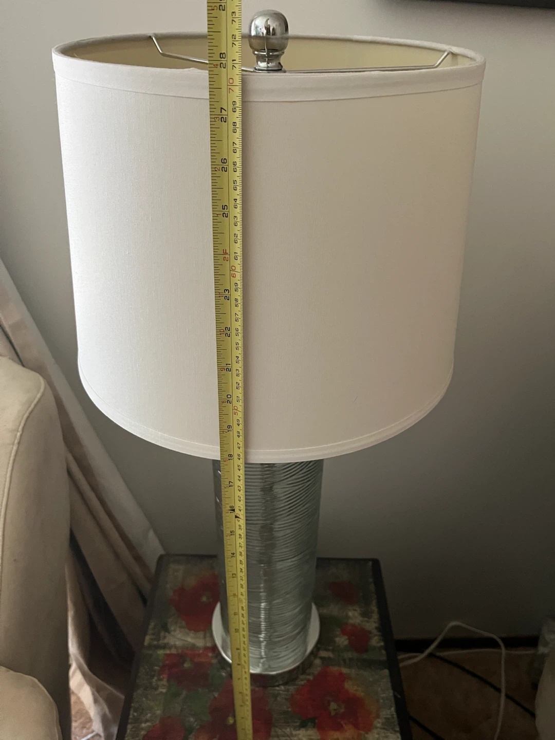 1 Glass Lamp 2’ 4” tall - photo 3