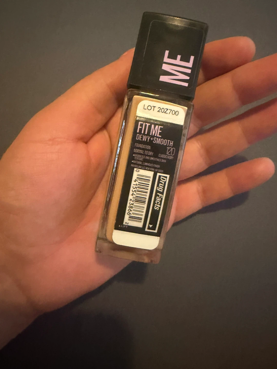 Maybelline Fit Me Dewy + Smooth Foundation 120 Classic Ivory - photo 2